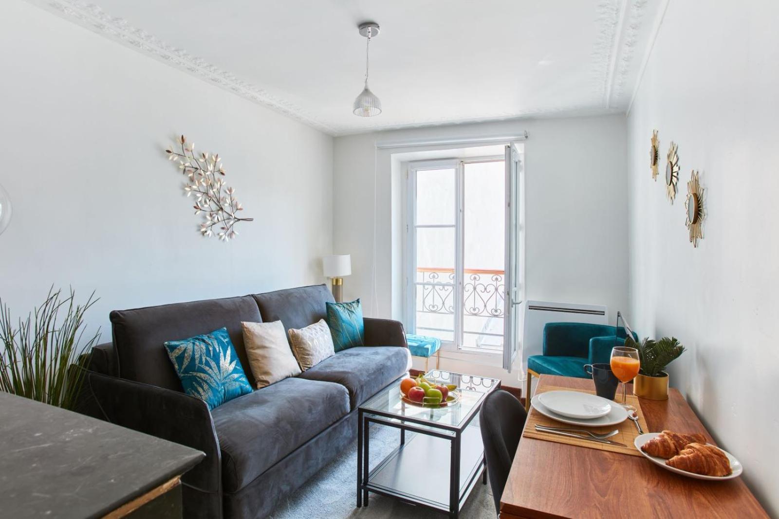 Appartement Cosy Montmartre 2Br à Paris Extérieur photo