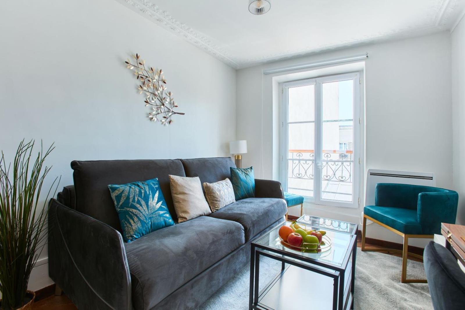 Appartement Cosy Montmartre 2Br à Paris Extérieur photo