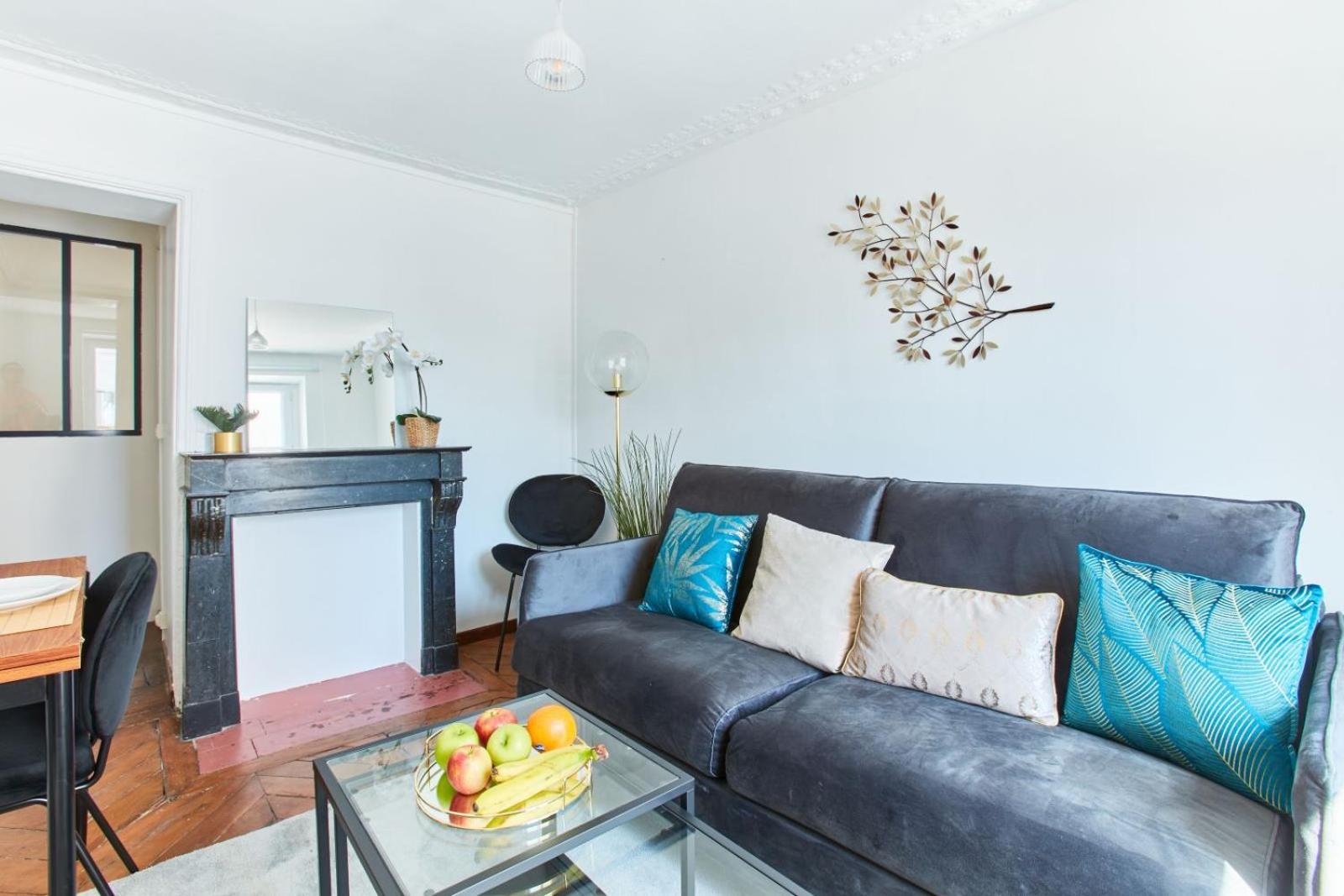 Appartement Cosy Montmartre 2Br à Paris Extérieur photo